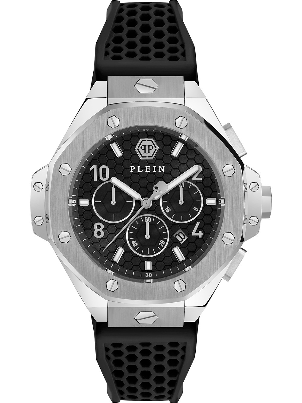 Philipp Plein PWPRA0124 Herrenuhr Chrono Royal 46mm 5ATM