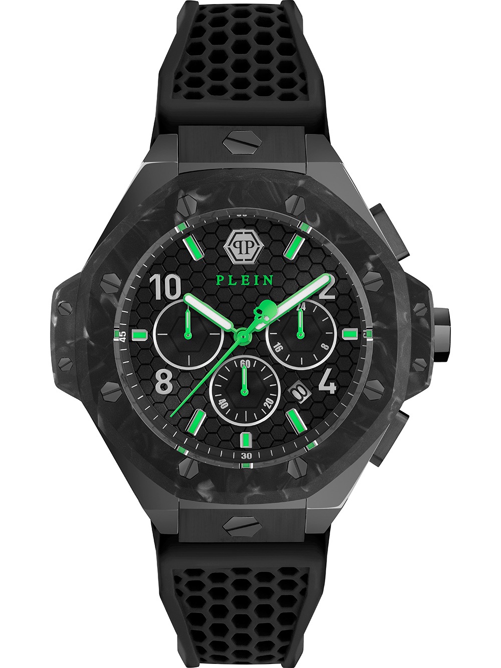 Philipp Plein PWPRA0624 Herrenuhr Chrono Royal 46mm 5ATM