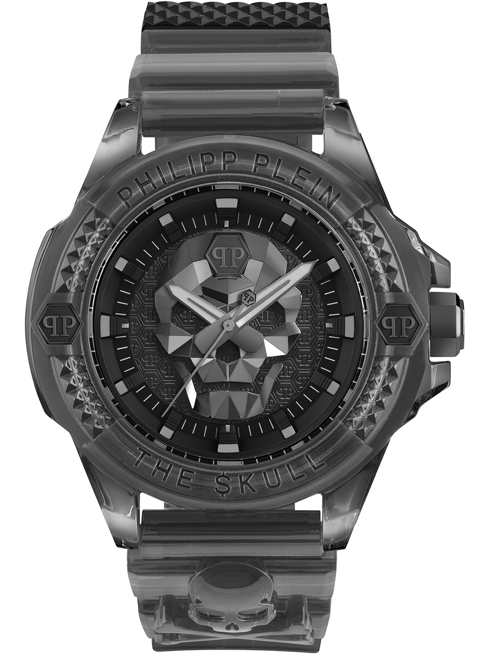 Philipp Plein PWWAA0523 The Skull 44mm Herrenuhr 44mm 5ATM