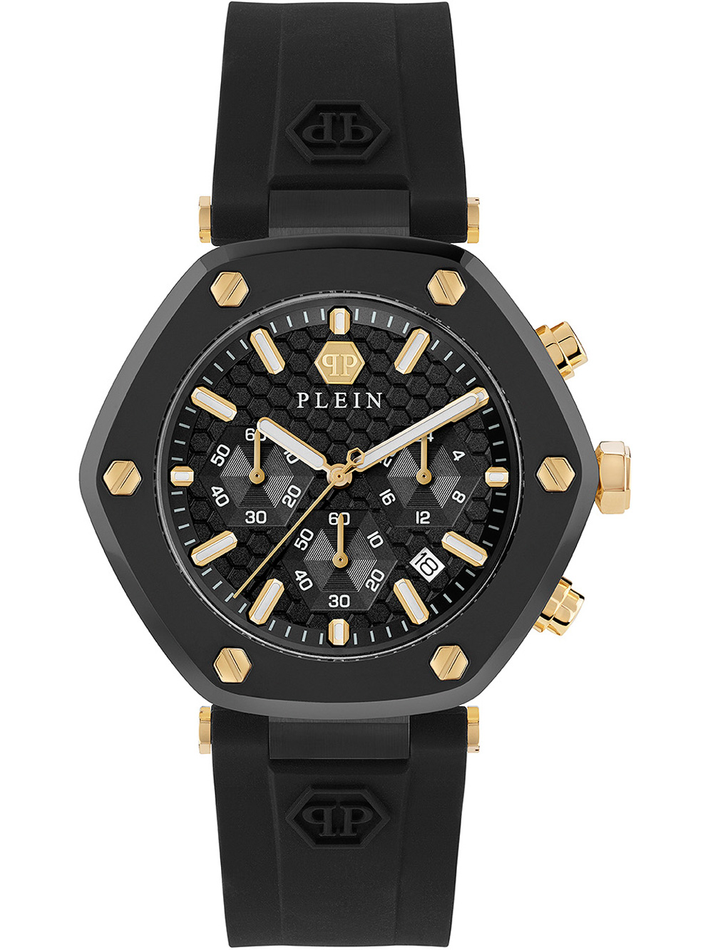 Philipp Plein PWZBA0223 The Hexagon Chronograph Unisex