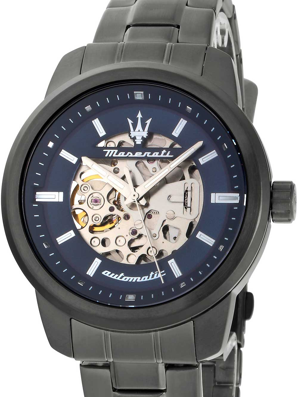 Maserati R8823121001 Successo Automatik Herrenuhr 44mm 5ATM