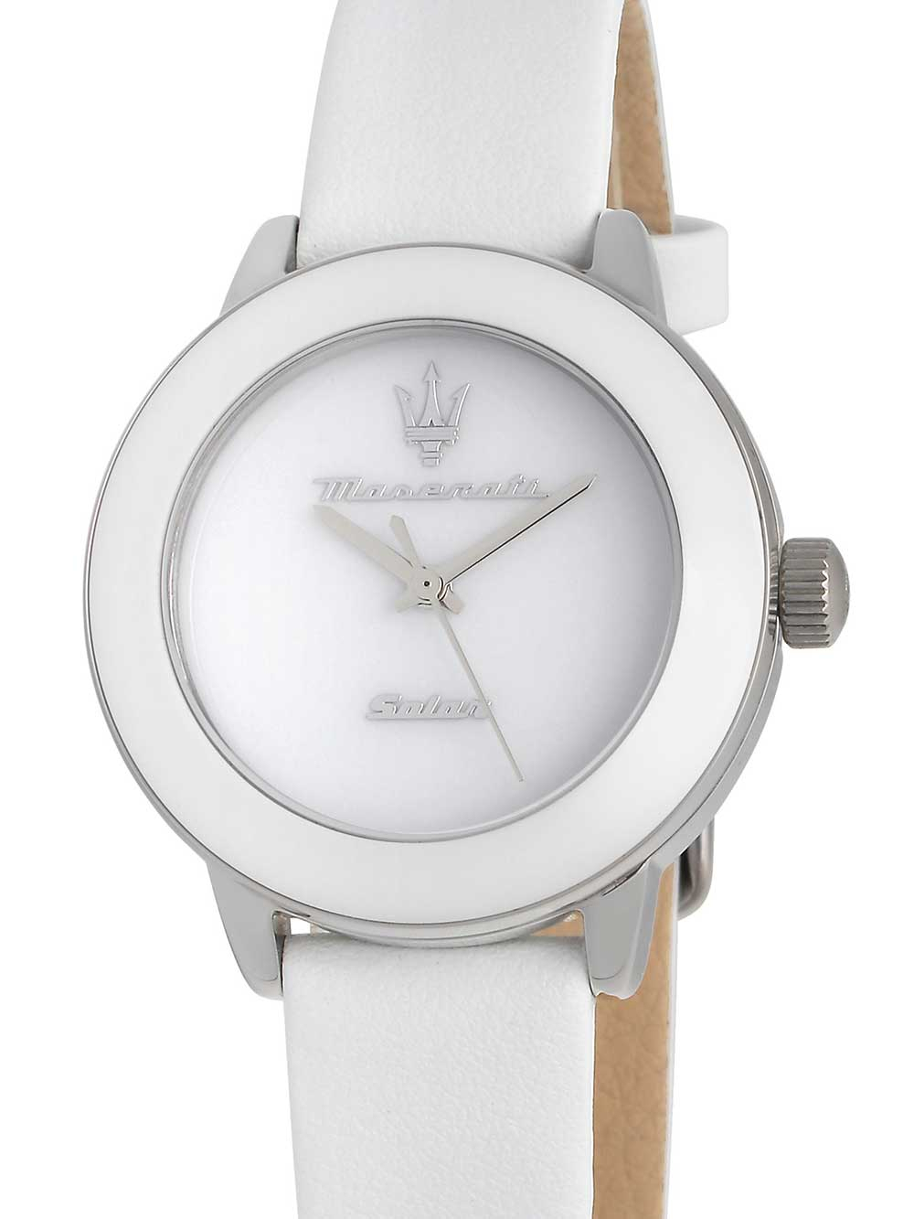 8033288968382 - Uhr - Successo Solar 32mm 3H - in white - Uhr für Damen