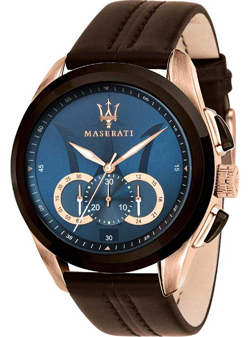 Maserati R8871612024 Traguardo Chronograph Herrenuhr 45mm 10ATM