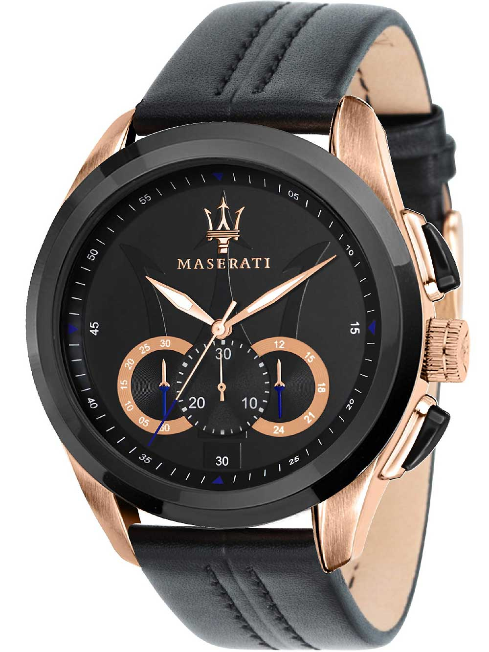 Maserati R8871612025 Traguardo Chronograph Herrenuhr 45mm 10ATM