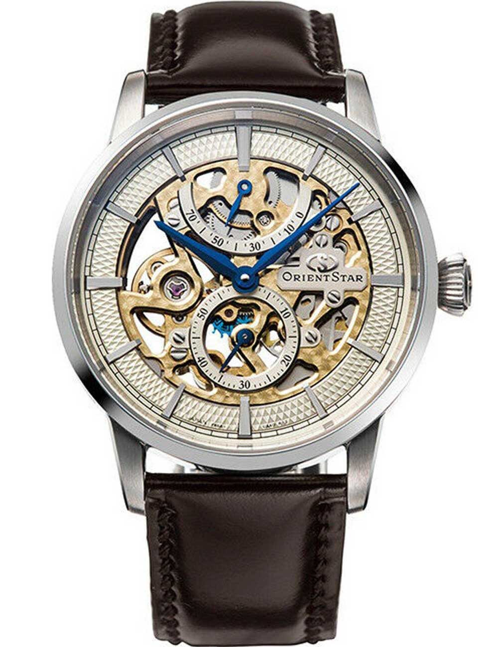 Orient Star RE-AZ0004S00B Herrenuhr Classic Skeleton 39mm 5ATM