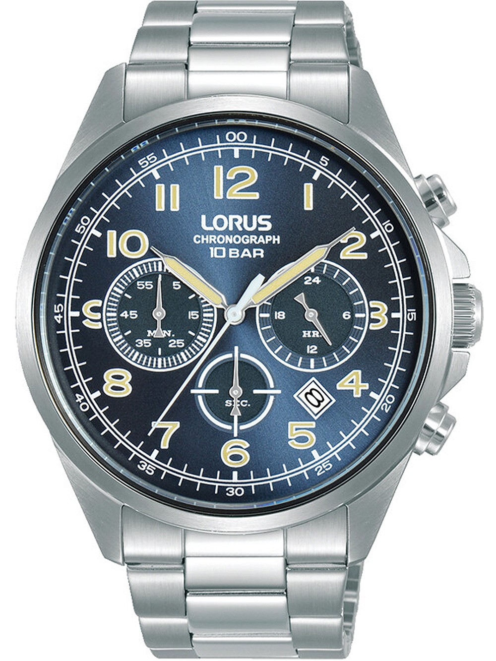 Lorus RT305KX9 Chronograph Herrenuhr 43mm 10ATM