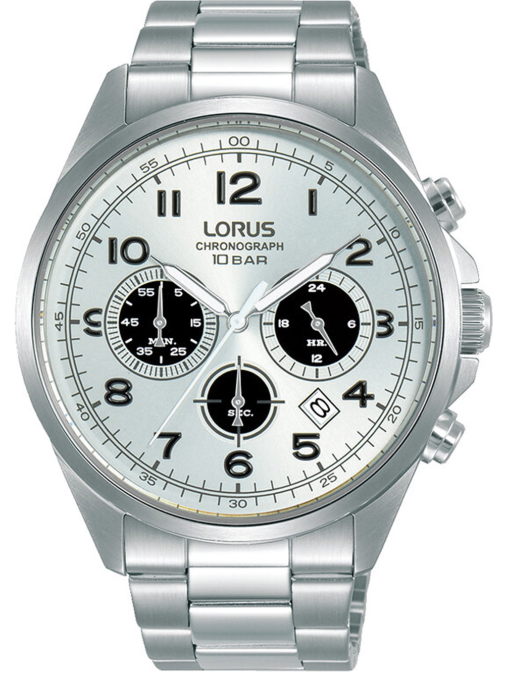 Lorus RT307KX9 Chronograph Herrenuhr 43mm 10ATM