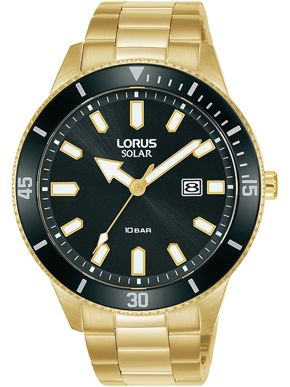 4894138353833 - LORUS Herren Armbanduhr RX308AX9 gold 99