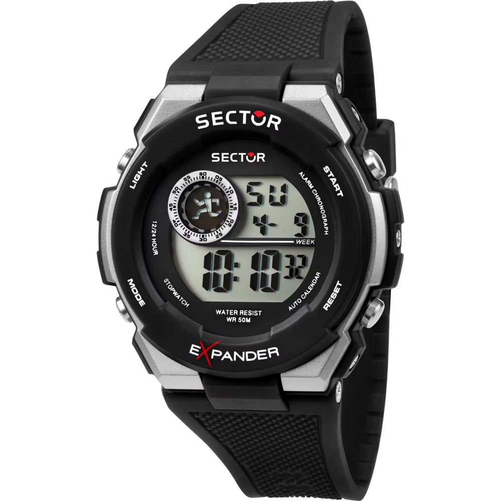 Sector R3251537001 EX-10 Unisex Digitaluhr 45mm 5ATM