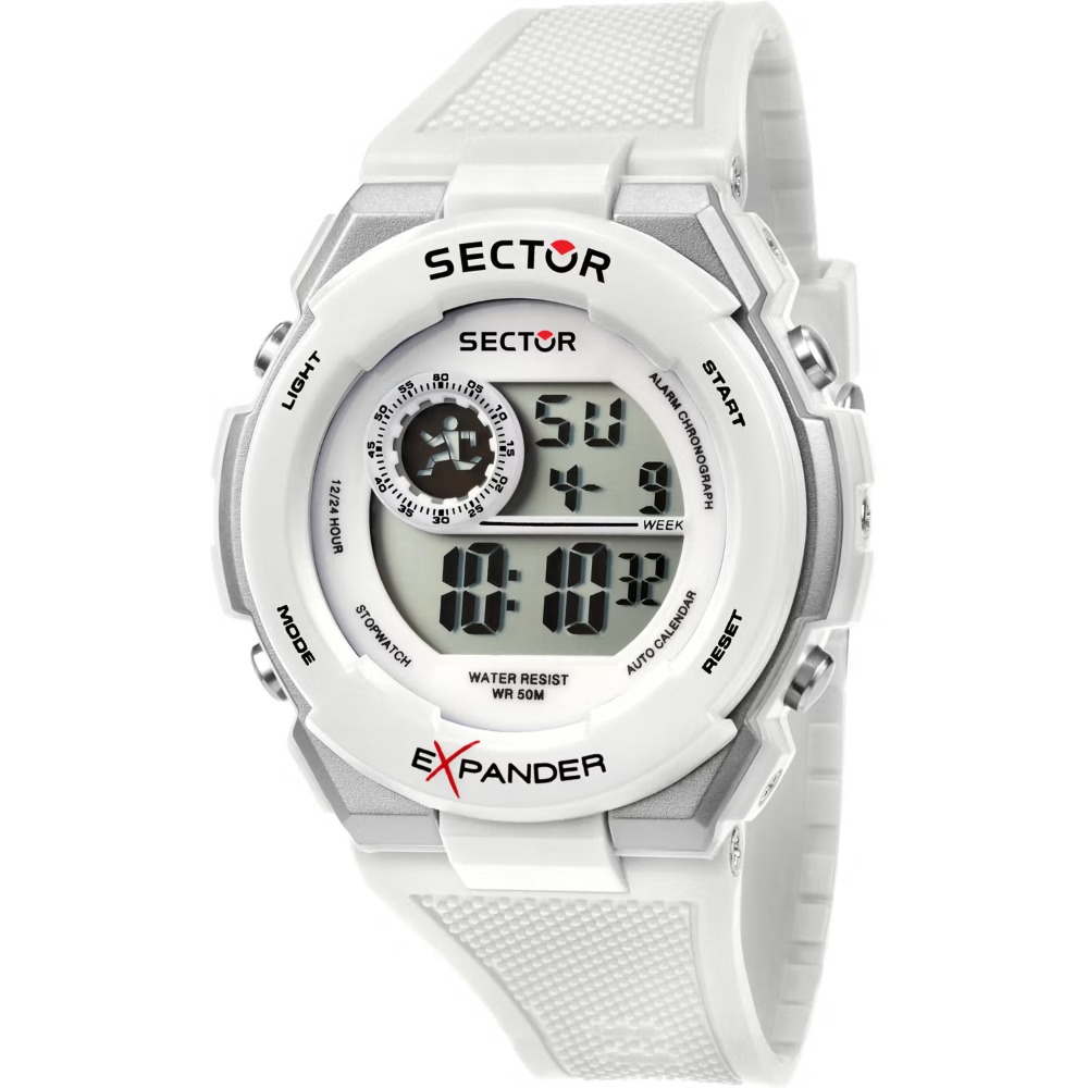 Sector R3251537005 EX-10 Unisex Digitaluhr 45mm 5ATM