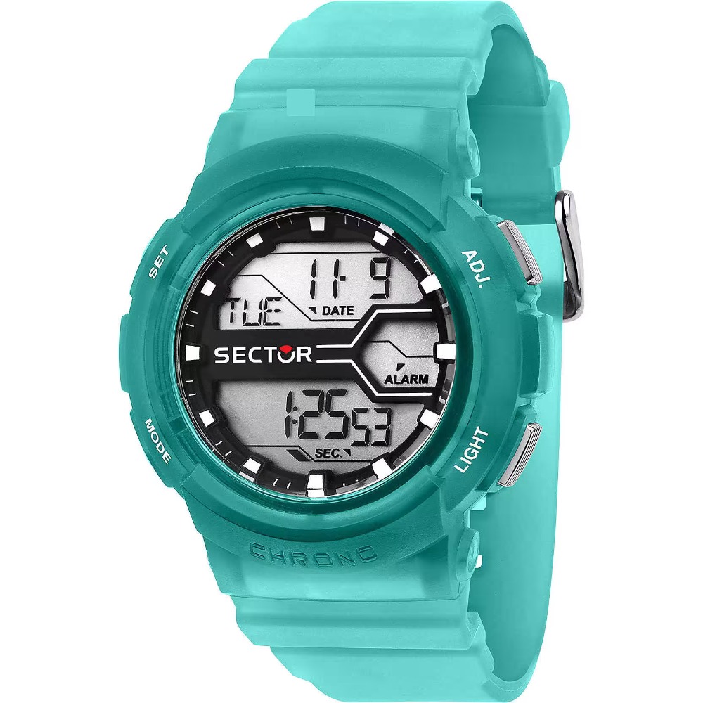 Sector R3251547003 EX-39 Herrenuhr Digitaluhr 44mm 10ATM