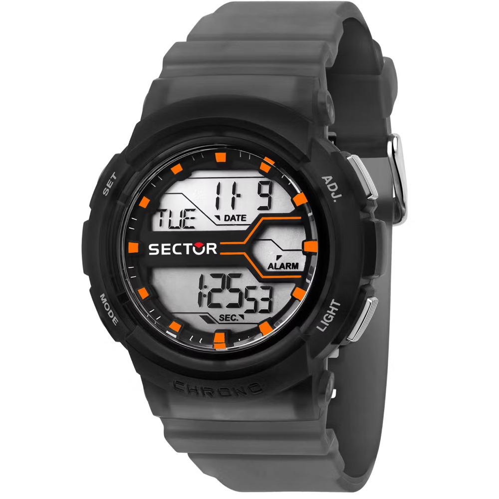 Sector R3251547001 EX-39 Herrenuhr Digitaluhr 44mm 10ATM