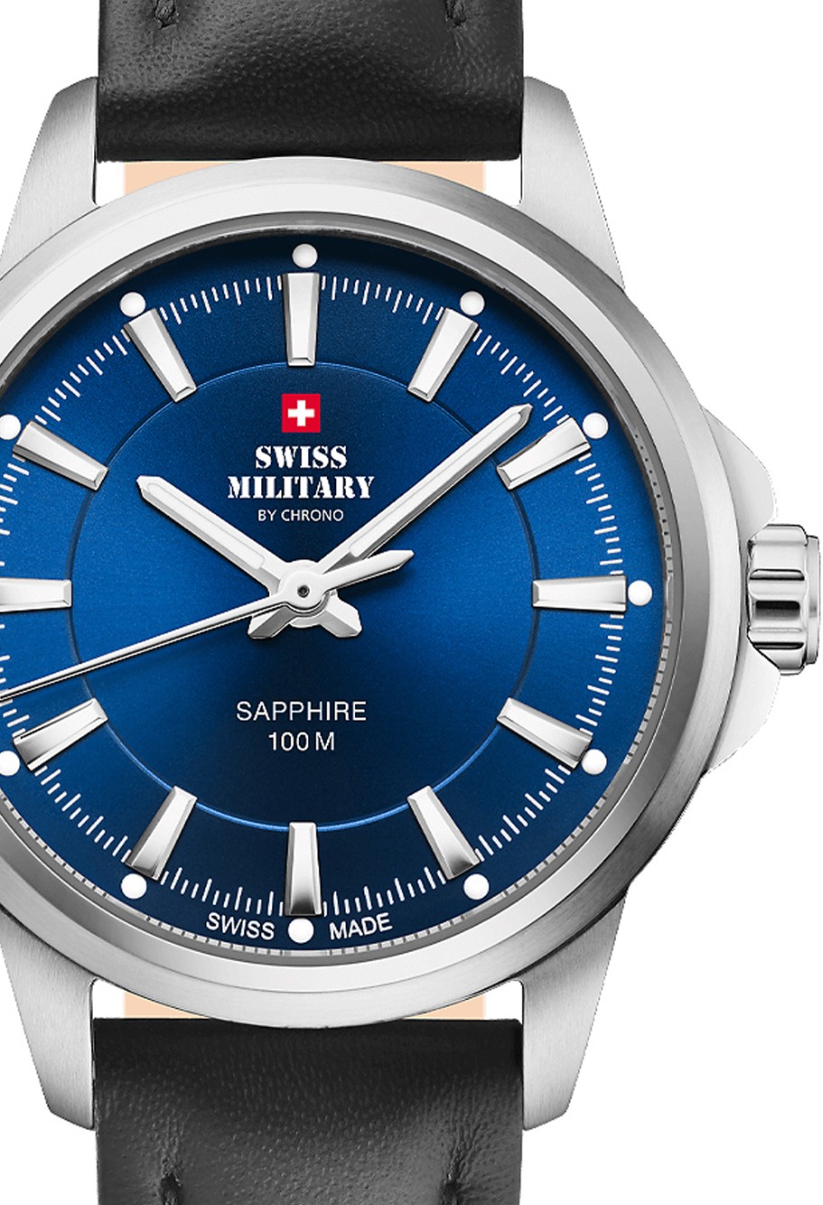 7630701200282 - Swiss Military SM3410510 Damenuhr Klassik Saphirglas 28mm 10ATM