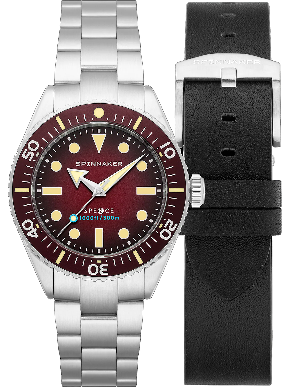 Spinnaker SP-5097-55 Herrenuhr Spence Automatik Diver 40mm 30ATM