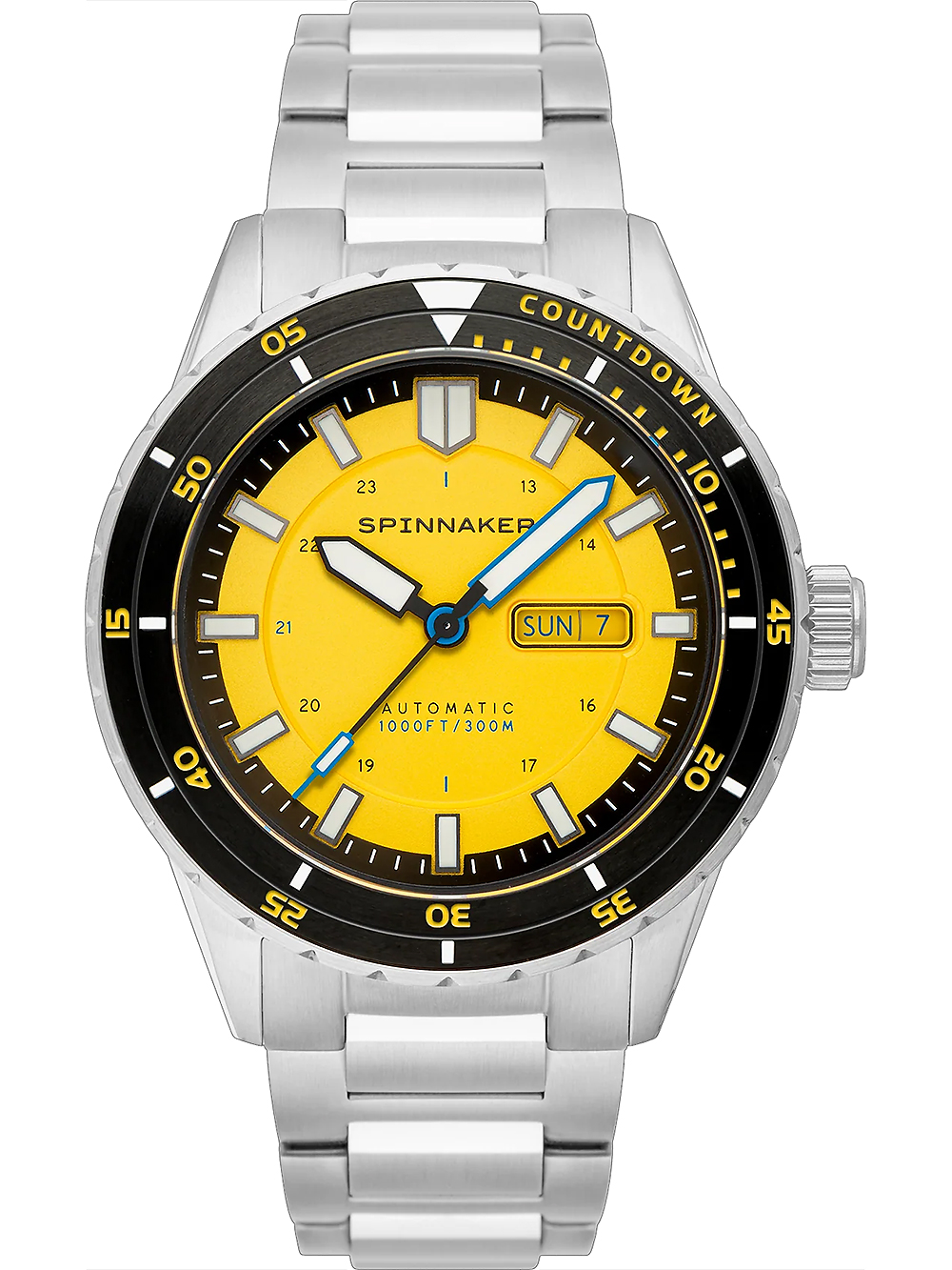 Spinnaker SP-5099-33 Herrenuhr Hass Automatik Diver 43mm 30ATM