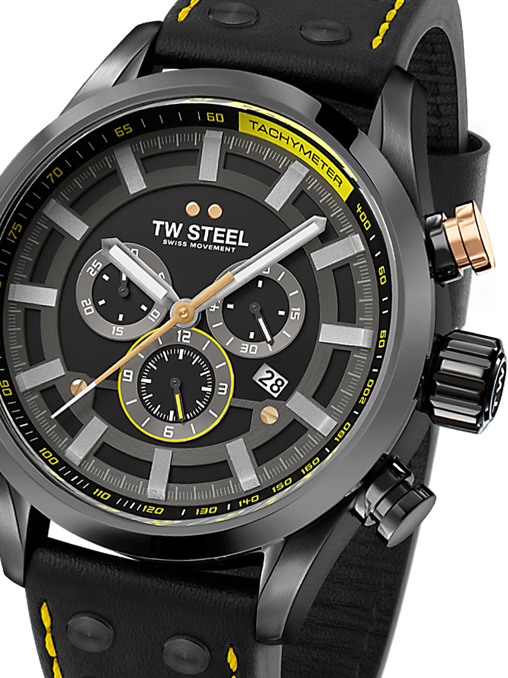 8720039111561 - TW-Steel SVS207 Fast Lane Chronograph Limited Edition Herrenuhr 48mm 10ATM