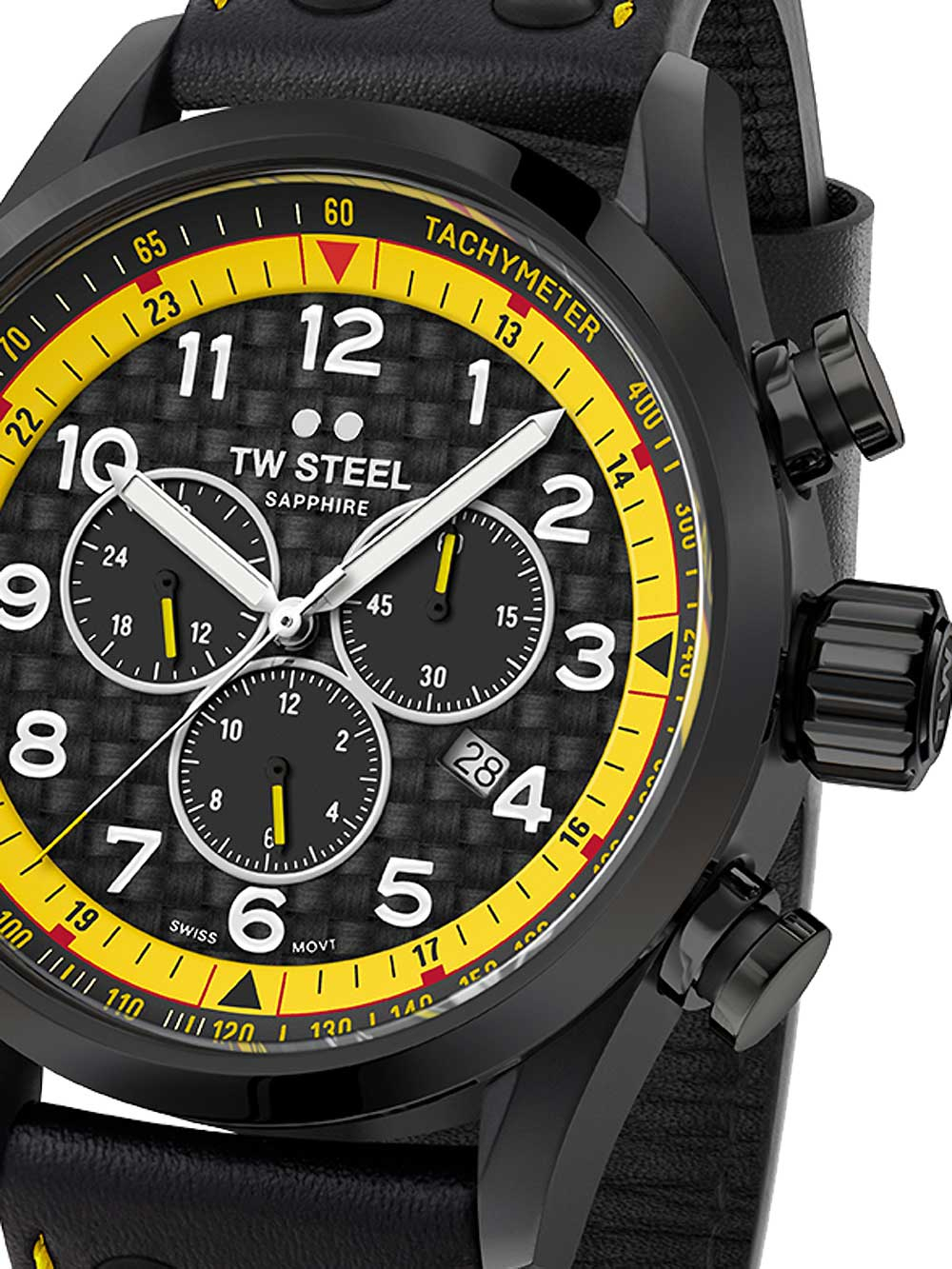 8720039110694 - TW Steel SVS301 Coronel WTCR Special Edt Chronograph Herrenuhr 48mm 10ATM