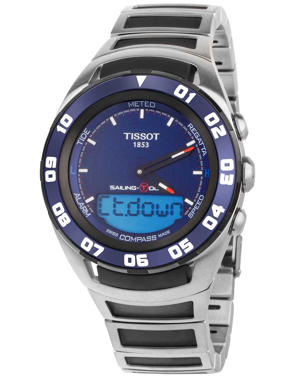 Tissot T056.420.21.041.00 Sailing Touch Herrenuhr 45mm 10ATM