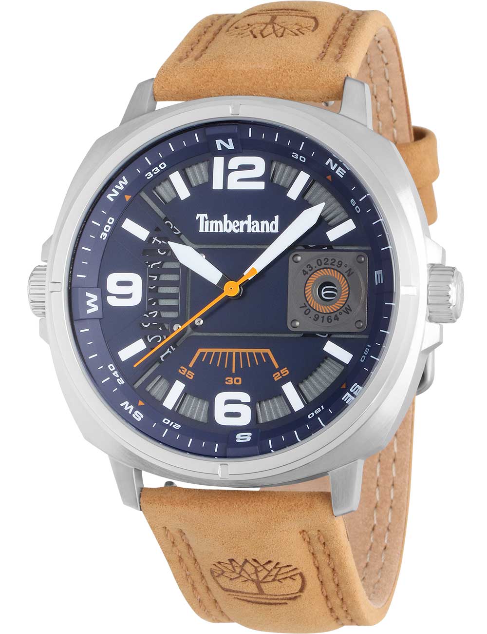 Timberland TDWGB2201404 Breakheart Herrenuhr 48mm 5ATM