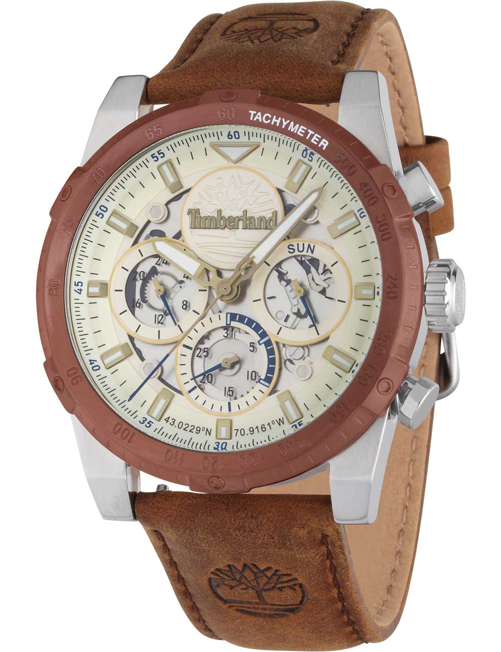 Timberland TDWGF0009403 Sherbrook Herrenuhr 46mm 5ATM