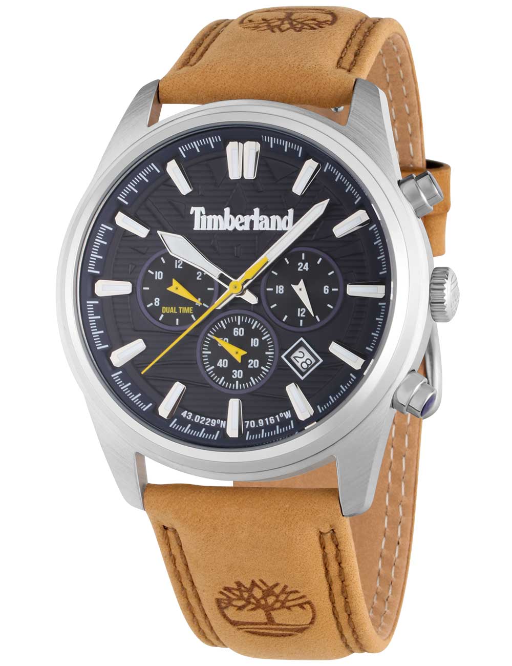 Timberland TDWGF0009602 Northbridge Dual Time Herrenuhr 45mm 5ATM