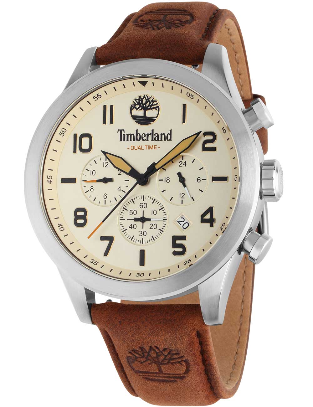 Timberland TDWGF0009703 Ashmont Dual Time Chronograph Herrenuhr 46mm 5ATM