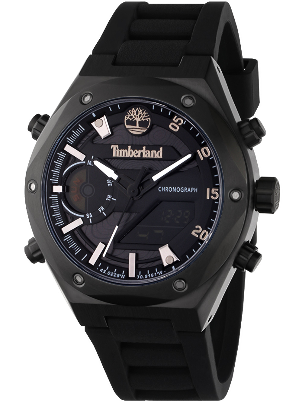 Timberland TDWGP2231401 Abbotville Herrenuhr 45mm 5ATM