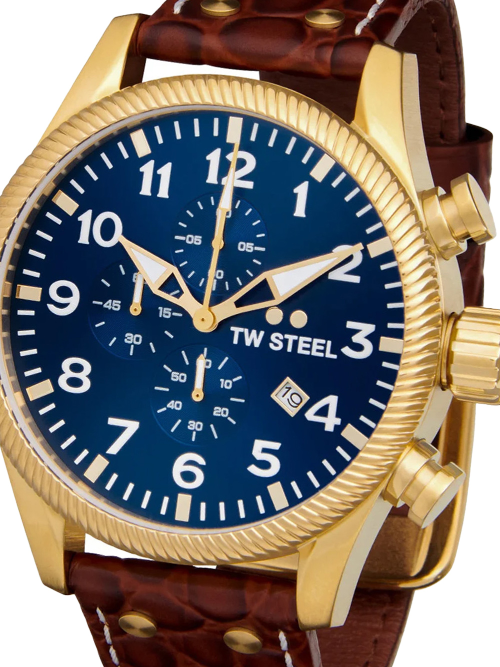 TW-Steel VS114 Volante Chronograph Herrenuhr 48mm 10ATM