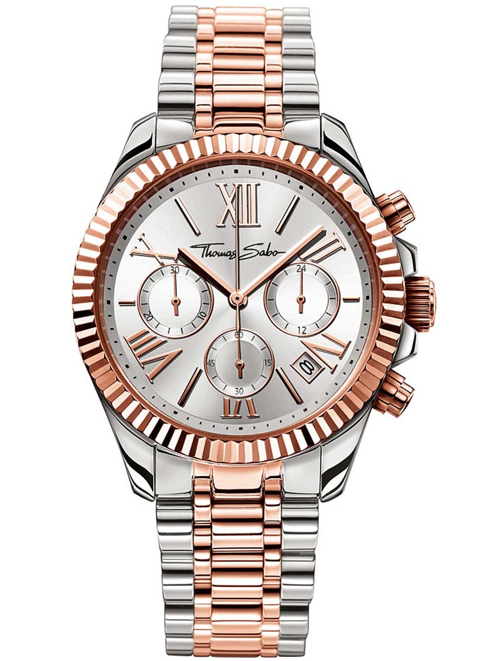 Thomas Sabo WA0221-272-201 Divine Chronograph Damenuhr 38mm 10ATM