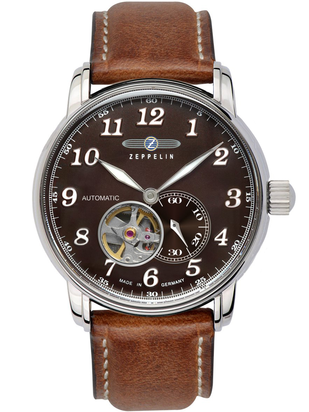 4041338766646 - Zeppelin 7666-4 Graf Zeppelin LZ127 Automatik Herrenuhr 43mm 5ATM