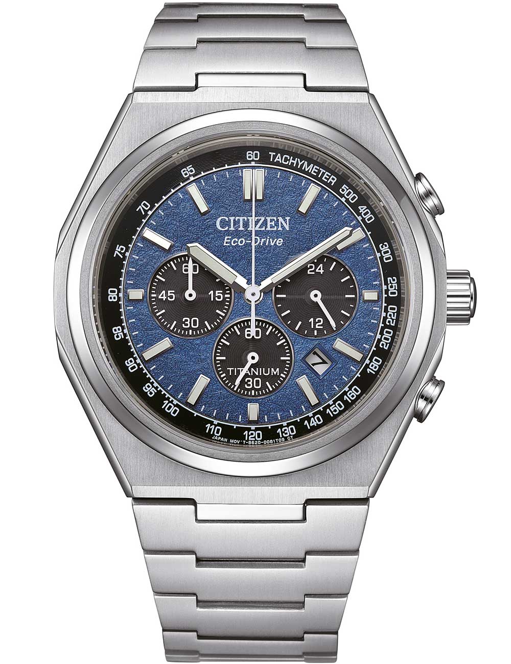 Citizen CA20 20L Eco Drive Super Titanium Chronograph 20mm 20ATM ...